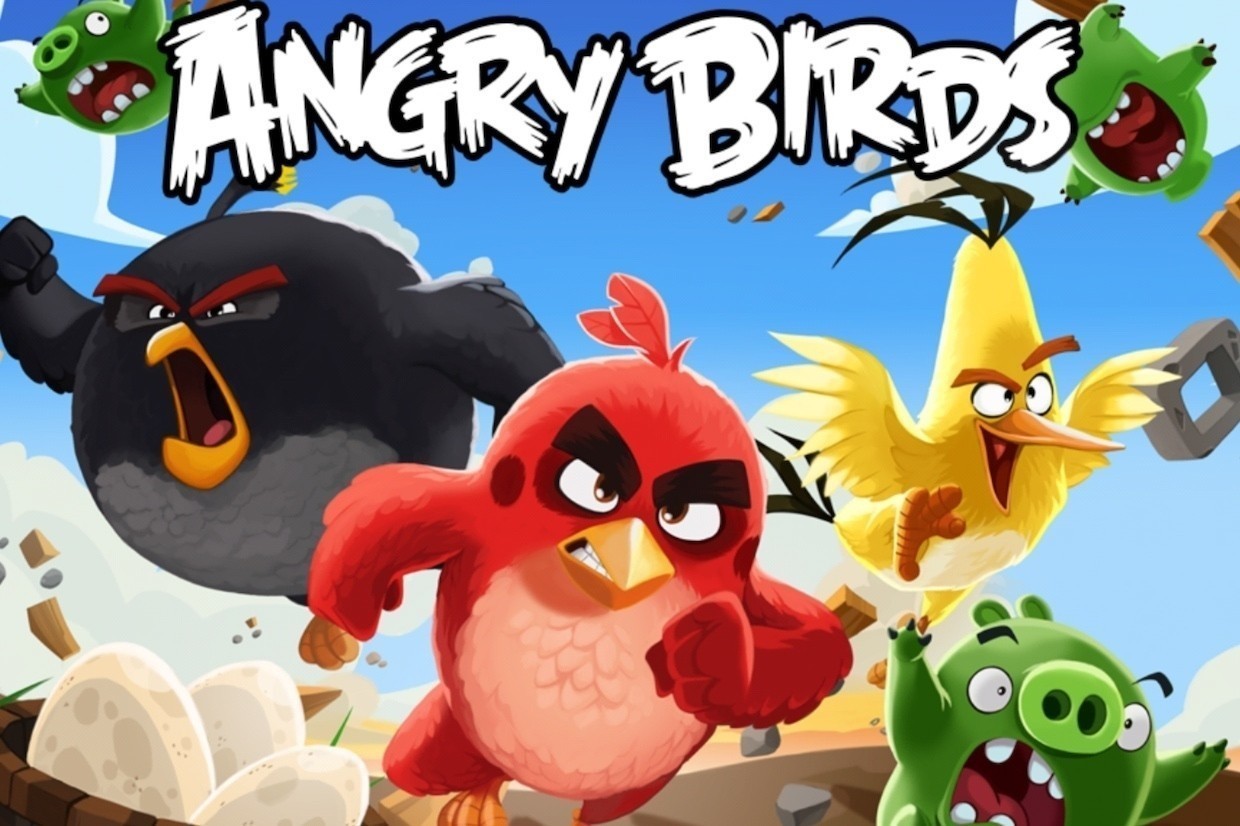 Angry Birds для мобильного телефона